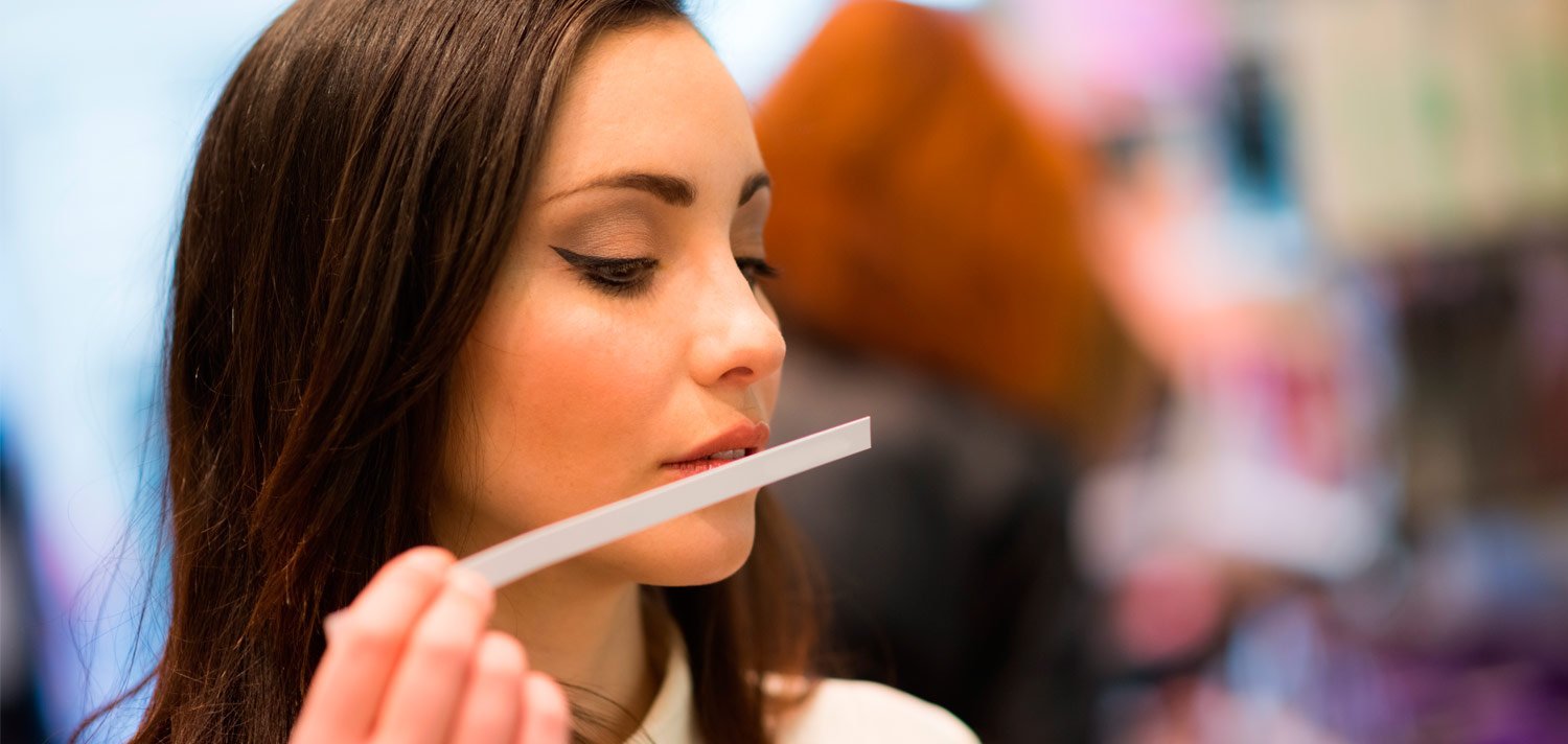 Método para saber por que fases passa um perfume