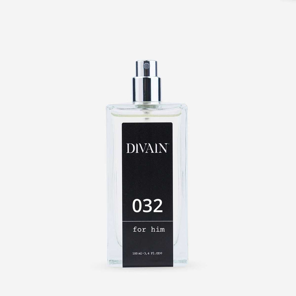 Frasco de perfume equivalente para homem divain-032