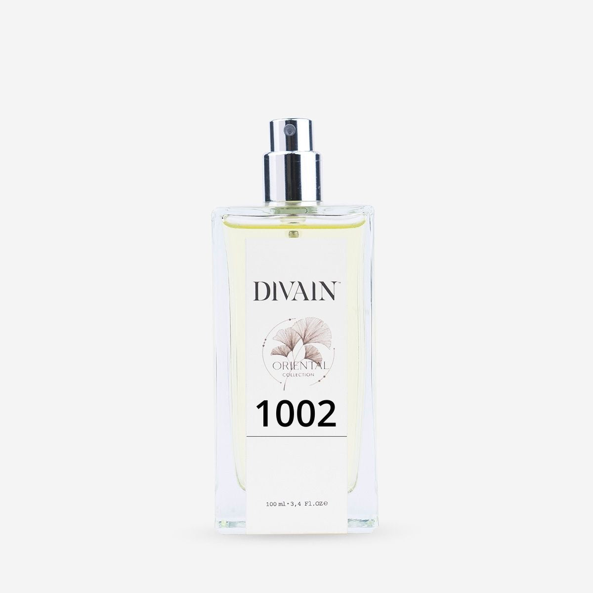 Frasco de perfume equivalente unisex divain-1002
