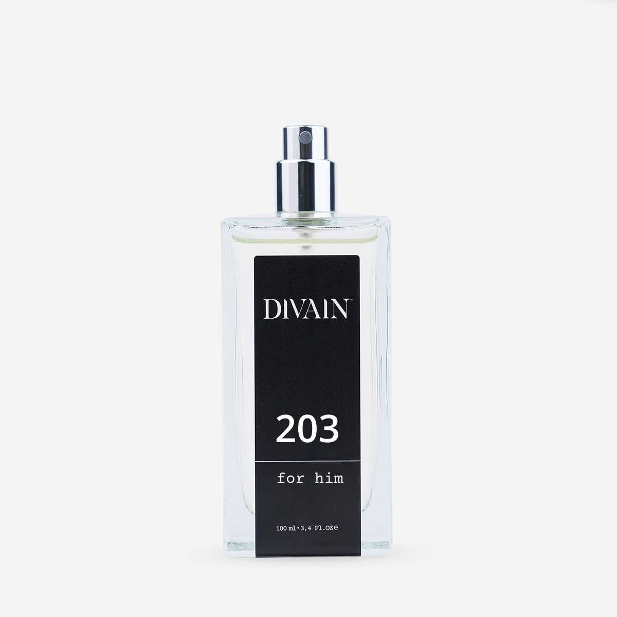 Frasco de perfume generico para homem divain-203
