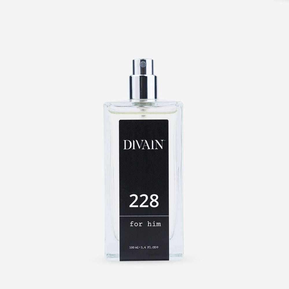 Frasco de perfume generico para homem divain-228