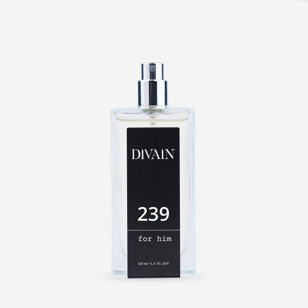 Frasco de perfume generico para homem divain-239