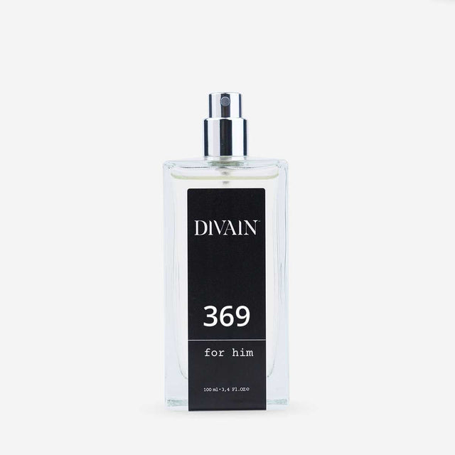 Frasco de perfume equivalente para homem divain-369