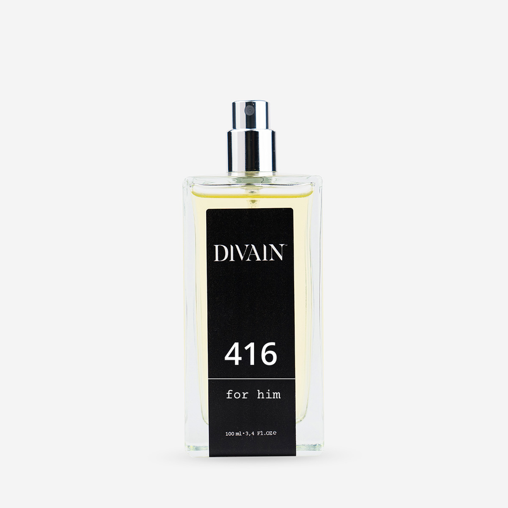 Frasco de perfume equivalente para homem divain-416