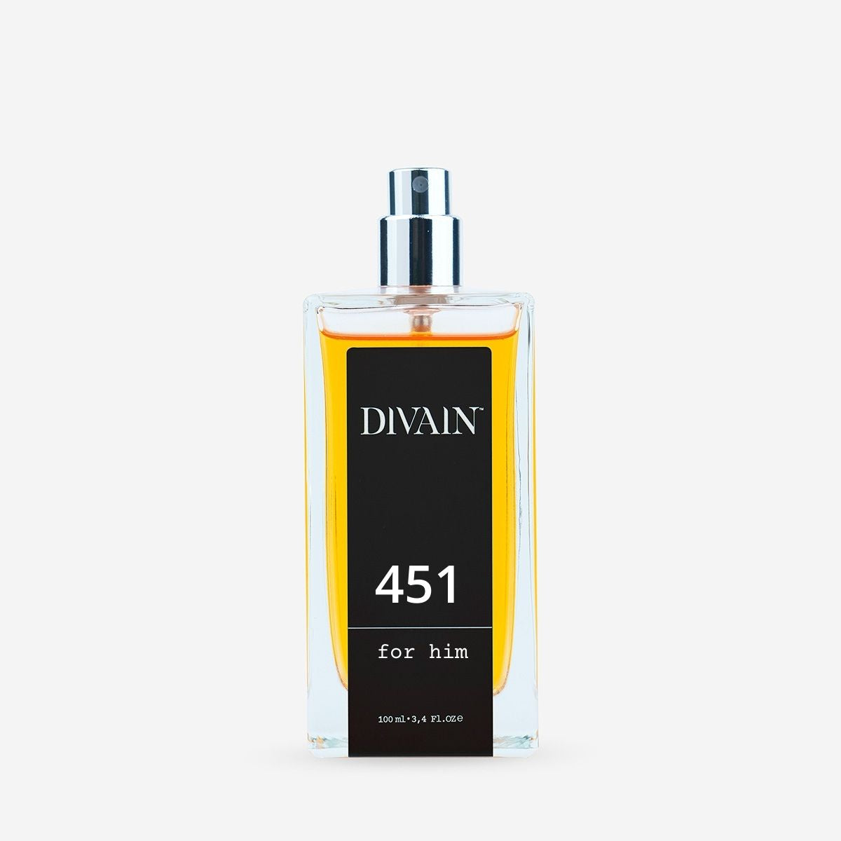 Frasco de perfume equivalente para homem divain-451
