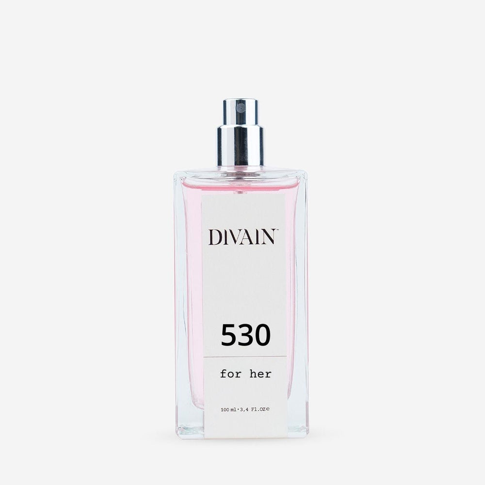 Frasco de perfume equivalente para mulher divain-530