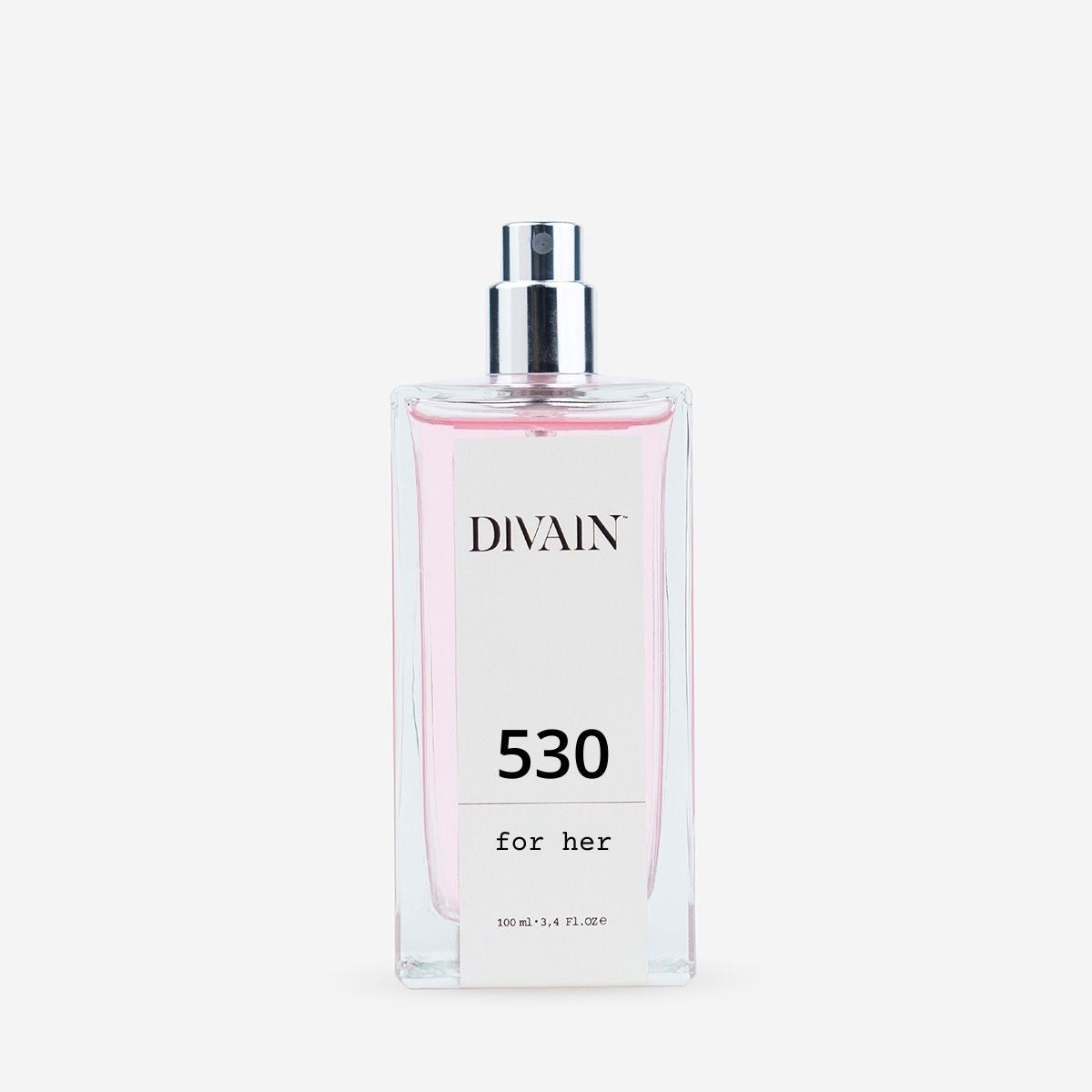 Frasco de perfume equivalente para mulher divain-530