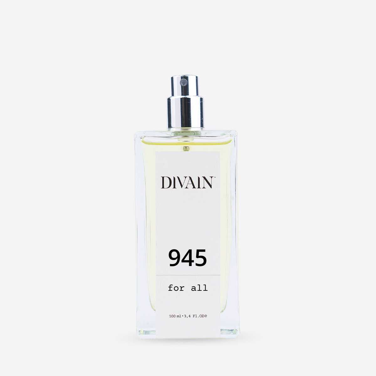 Frasco de perfume equivalente unisex divain-945
