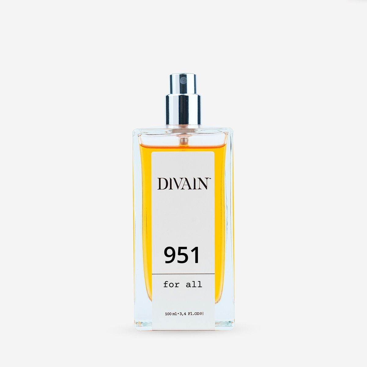 Frasco de perfume equivalente unisex divain-951