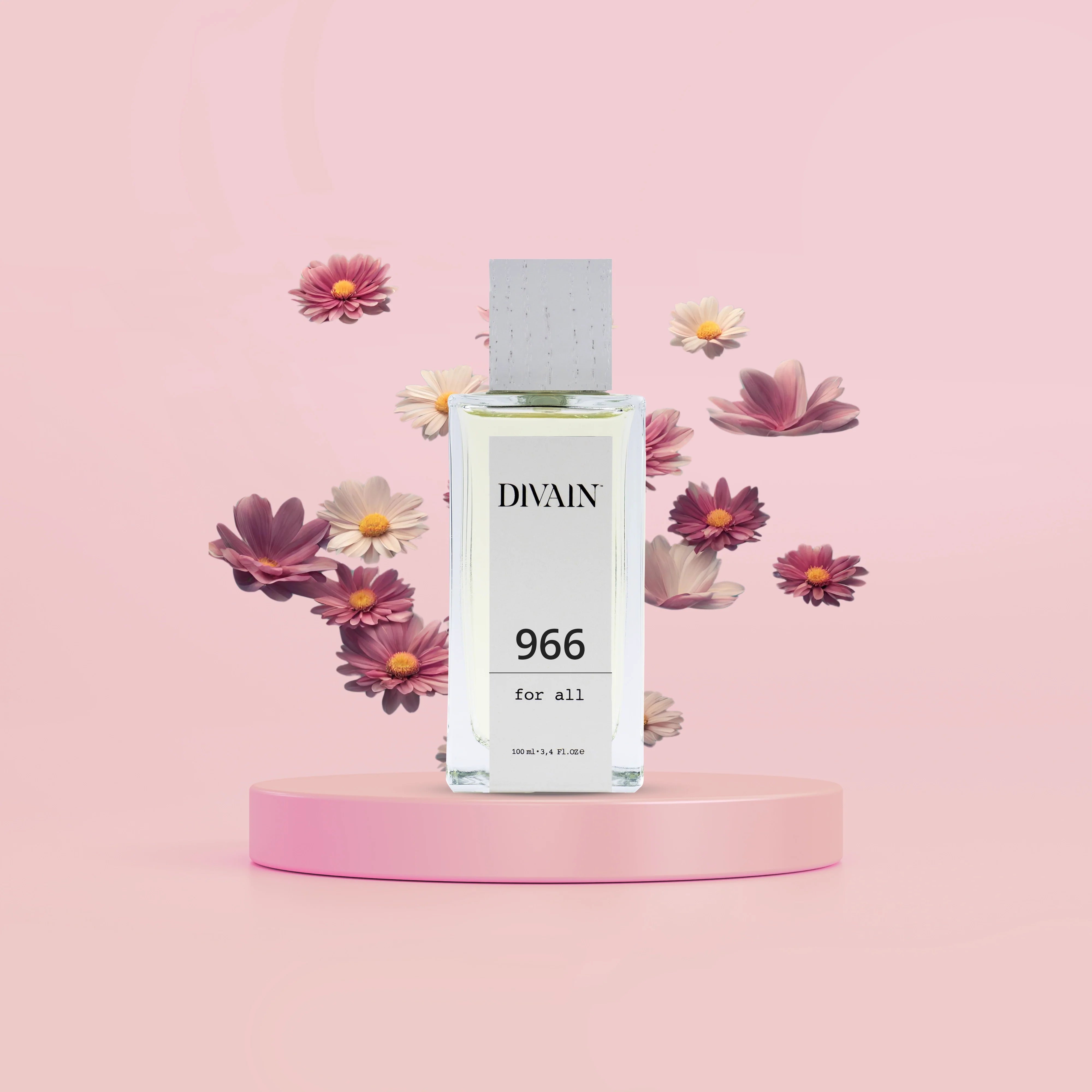 Parfum equivalente Divain-966 aux notas olfativas